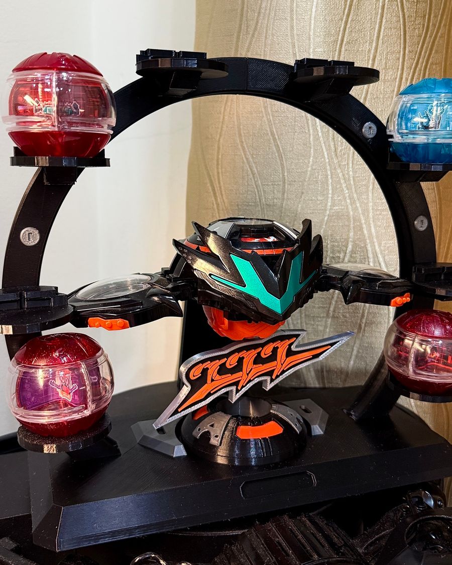 Đế trưng bày Capsem - Kamen Rider Zeztz - phụ kiện in 3D